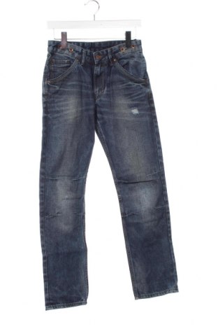 Dziecięce jeansy H&M, Rozmiar 12-13y/ 158-164 cm, Kolor Niebieski, Cena 45,81 zł