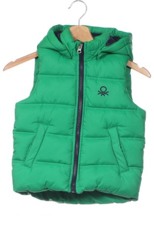 Vestă pentru copii United Colors Of Benetton, Mărime 3-4y/ 104-110 cm, Culoare Verde, Preț 51,02 Lei