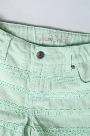 Παιδικό κοντό παντελόνι Cherokee, Μέγεθος 7-8y/ 128-134 εκ., Χρώμα Πράσινο, Τιμή 9,31 €