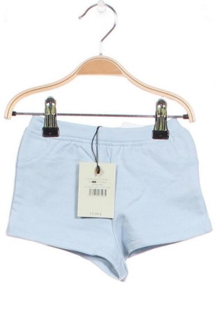 Pantaloni scurți pentru copii Gocco, Mărime 9-12m/ 74-80 cm, Culoare Albastru, Preț 53,68 Lei