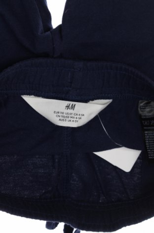 Detské krátke nohavice  H&M, Veľkosť 4-5y/ 110-116 cm, Farba Modrá, Cena  3,99 €