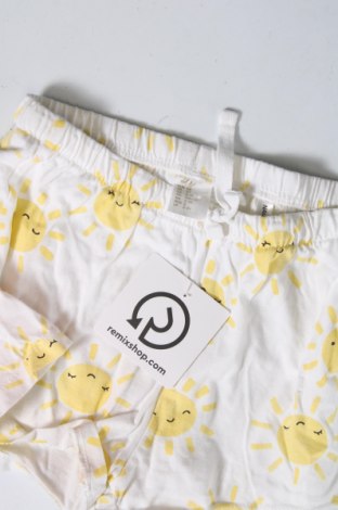 Kinder Shorts H&M, Größe 2-3y/ 98-104 cm, Farbe Weiß, Preis € 4,12