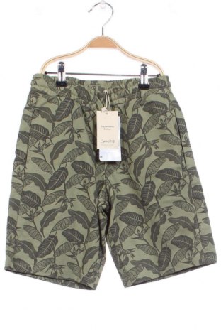 Pantaloni scurți pentru copii Mango, Mărime 10-11y/ 146-152 cm, Culoare Verde, Preț 50,00 Lei