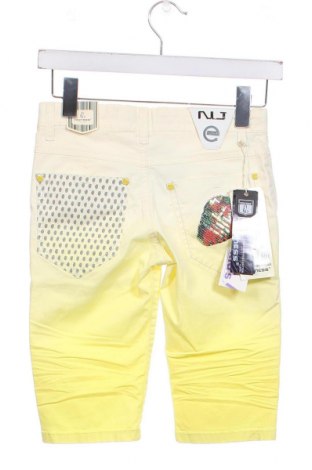 Παιδικό κοντό παντελόνι Newness, Μέγεθος 8-9y/ 134-140 εκ., Χρώμα Κίτρινο, Τιμή 11,08 €