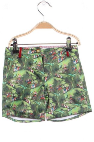 Pantaloni scurți pentru copii Pan Con Chocolate, Mărime 2-3y/ 98-104 cm, Culoare Verde, Preț 98,42 Lei