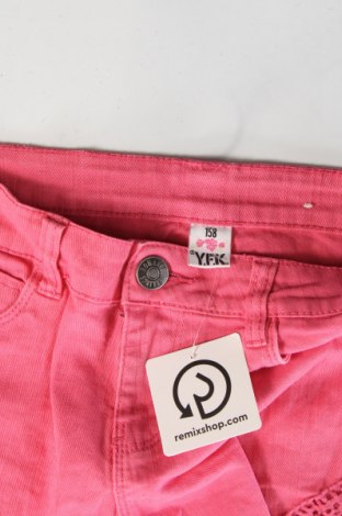 Kinder Shorts Y.F.K., Größe 11-12y/ 152-158 cm, Farbe Rosa, Preis € 5,55