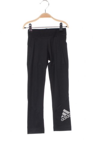 Detské legíny  Adidas, Veľkosť 4-5y/ 110-116 cm, Farba Čierna, Cena  6,50 €