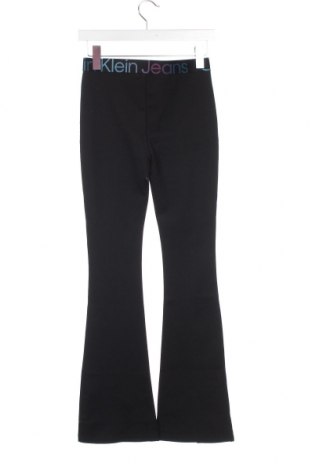 Pantaloni pentru copii Calvin Klein Jeans, Mărime 15-18y/ 170-176 cm, Culoare Negru, Preț 284,21 Lei