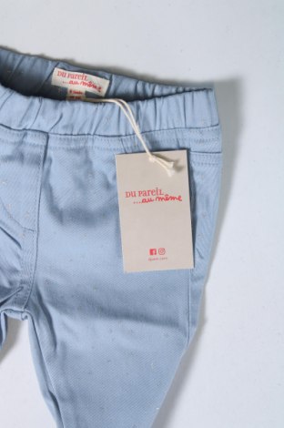 Detské nohavice  Du Pareil Au Meme, Veľkosť 6-9m/ 68-74 cm, Farba Modrá, Cena  8,51 €