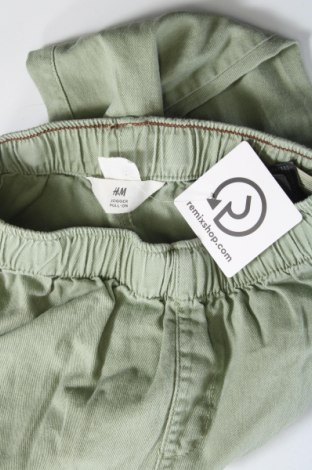 Pantaloni pentru copii H&M, Mărime 5-6y/ 116-122 cm, Culoare Verde, Preț 54,86 Lei