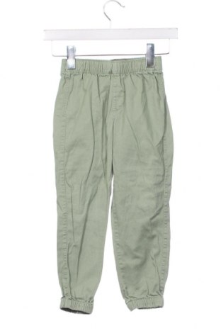 Dziecięce spodnie H&M, Rozmiar 5-6y/ 116-122 cm, Kolor Zielony, Cena 29,66 zł