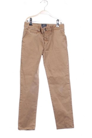 Детски панталон H&M, Размер 7-8y/ 128-134 см, Цвят Бежов, Цена 12,70 лв.