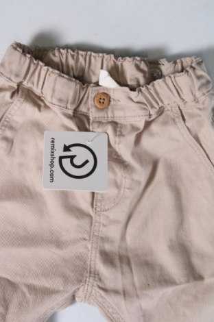 Dziecięce spodnie H&M, Rozmiar 9-12m/ 74-80 cm, Kolor Brązowy, Cena 48,66 zł