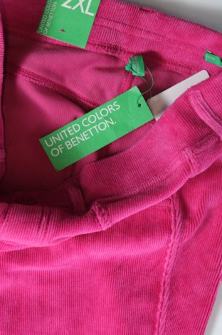 Παιδικό παντελόνι United Colors Of Benetton, Μέγεθος 11-12y/ 152-158 εκ., Χρώμα Ρόζ , Τιμή 18,93 €