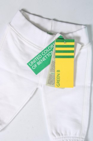 Dziecięce spodnie United Colors Of Benetton, Rozmiar 0-1m/ 50 cm, Kolor Biały, Cena 72,50 zł