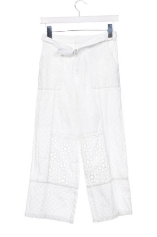 Pantaloni pentru copii Zara, Mărime 12-13y/ 158-164 cm, Culoare Alb, Preț 35,71 Lei