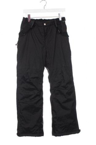 Детски панталон за зимни спортове, Размер 12-13y/ 158-164 см, Цвят Черен, Цена 21,00 лв.
