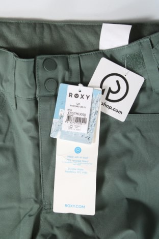 Kinderhose für Wintersport Roxy, Größe 11-12y/ 152-158 cm, Farbe Grün, Preis 50,63 €