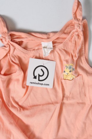 Μπλουζάκι αμάνικο παιδικό H&M, Μέγεθος 2-3y/ 98-104 εκ., Χρώμα Ρόζ , Τιμή 3,43 €