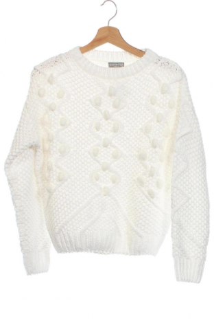 Детски пуловер, Размер 12-13y/ 158-164 см, Цвят Бял, Цена 9,61 лв.