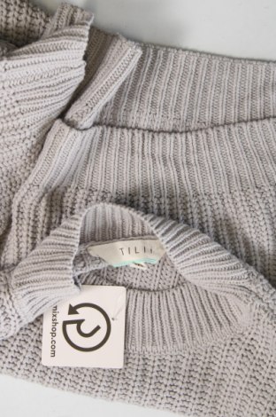 Детски пуловер, Размер 9-10y/ 140-146 см, Цвят Сив, Цена 10,54 лв.