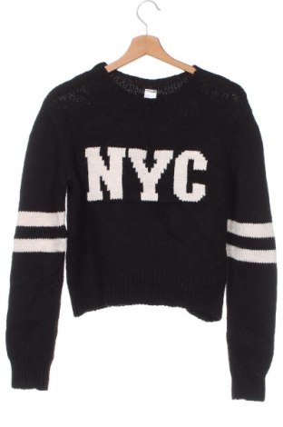 Детски пуловер C&A, Размер 12-13y/ 158-164 см, Цвят Черен, Цена 8,84 лв.