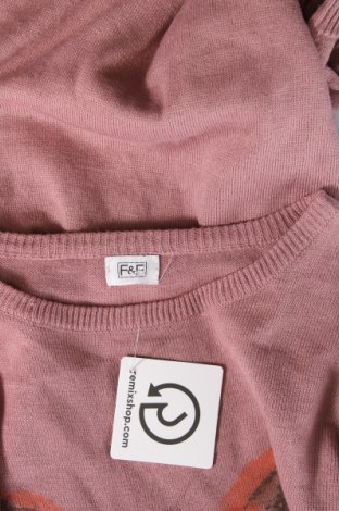 Детски пуловер F&F, Размер 13-14y/ 164-168 см, Цвят Пепел от рози, Цена 9,69 лв.