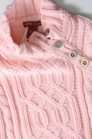 Gyerek pulóver H&M L.O.G.G., Méret 3-4y / 104-110 cm, Szín Rózsaszín, Ár 2 111 Ft