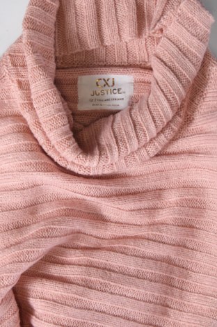 Детски пуловер Justice, Размер 11-12y/ 152-158 см, Цвят Розов, Цена 10,20 лв.