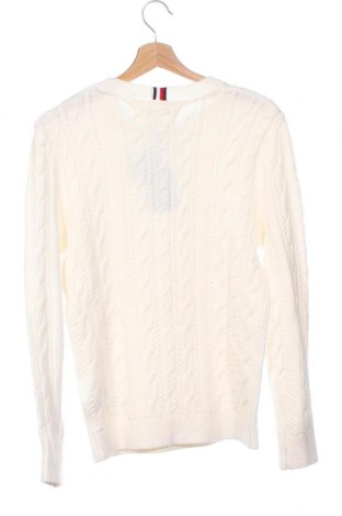 Παιδικό πουλόβερ Tommy Hilfiger, Μέγεθος 12-13y/ 158-164 εκ., Χρώμα Λευκό, Τιμή 39,53 €