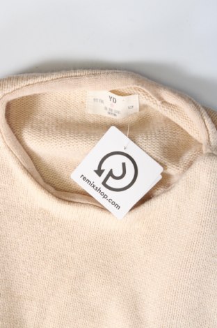 Kinderpullover Yd, Größe 11-12y/ 152-158 cm, Farbe Beige, Preis 4,95 €