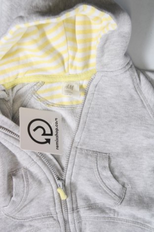 Kinder Sweatshirts H&M, Größe 3-6m/ 62-68 cm, Farbe Grau, Preis € 6,75