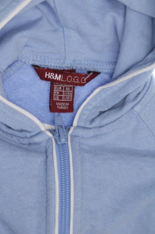 Gyerek sweatshirt H&M L.O.G.G., Méret 18-24m / 86-98 cm, Szín Kék, Ár 2 529 Ft
