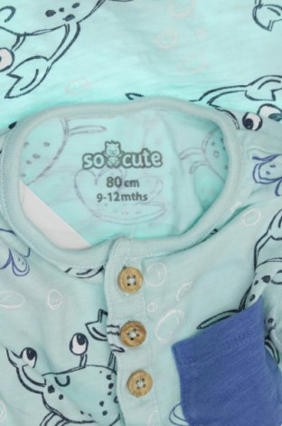 Haina body pentru copii, Mărime 12-18m/ 80-86 cm, Culoare Albastru, Preț 17,45 Lei