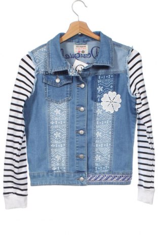 Kinder Jeansjacke Desigual, Größe 10-11y/ 146-152 cm, Farbe Blau, Preis € 23,53