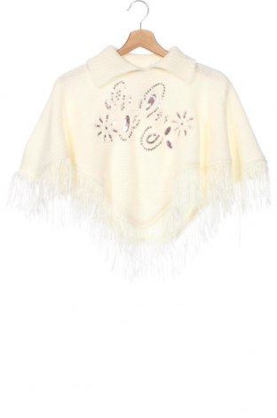 Poncho pentru copii, Mărime 11-12y/ 152-158 cm, Culoare Alb, Preț 40,69 Lei