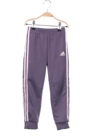 Kinder Sporthose Adidas, Größe 3-4y/ 104-110 cm, Farbe Lila, Preis 10,44 €