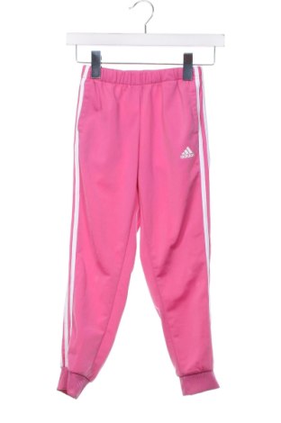 Kinder Sporthose Adidas, Größe 7-8y/ 128-134 cm, Farbe Rosa, Preis 12,99 €