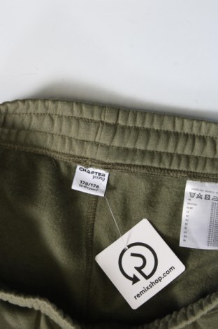 Pantaloni de trening, pentru copii Chapter, Mărime 15-18y/ 170-176 cm, Culoare Verde, Preț 27,63 Lei