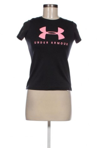 Детско спортно горнище Under Armour, Размер 8-9y/ 134-140 см, Цвят Черен, Цена 17,10 лв.