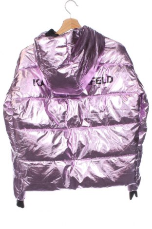 Dětská bunda  Karl Lagerfeld, Velikost 12-13y/ 158-164 cm, Barva Fialová, Cena  3 496,00 Kč