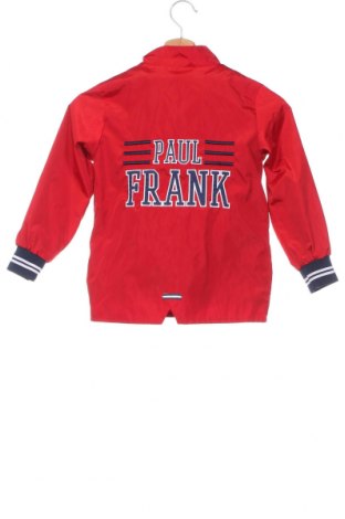 Детско яке Paul Frank, Размер 4-5y/ 110-116 см, Цвят Червен, Цена 29,23 лв.