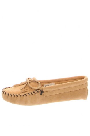 Pantoffeln Minnetonka, Größe 36, Farbe Beige, Preis 55,67 €