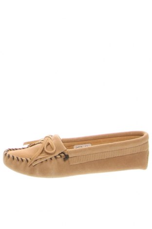 Pantoffeln Minnetonka, Größe 38, Farbe Beige, Preis 32,47 €