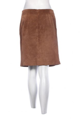 Δερμάτινη φούστα Hallhuber, Μέγεθος M, Χρώμα  Μπέζ, Τιμή 30,34 €