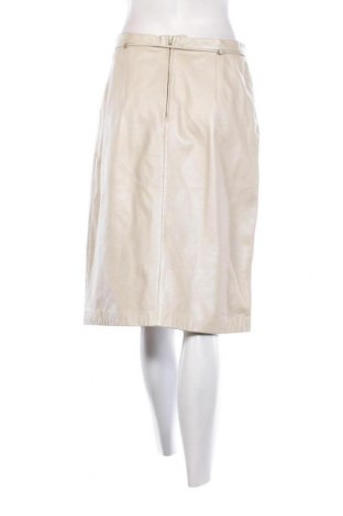 Δερμάτινη φούστα Siena Studio, Μέγεθος M, Χρώμα Εκρού, Τιμή 67,42 €
