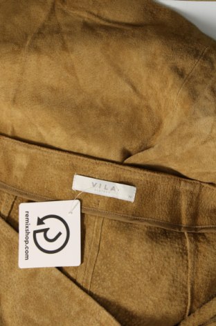 Δερμάτινη φούστα VILA, Μέγεθος S, Χρώμα Κίτρινο, Τιμή 30,67 €