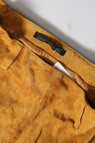Lederrock Zara, Größe S, Farbe Gelb, Preis 30,66 €