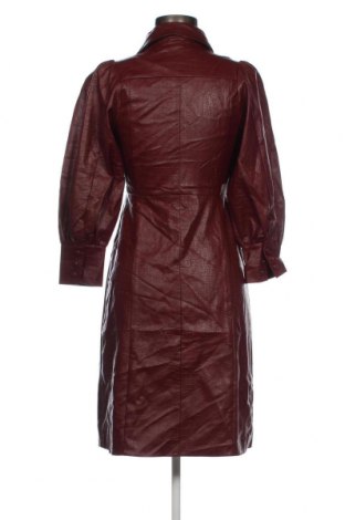 Kožené šaty  CKS, Velikost XS, Barva Červená, Cena  654,00 Kč
