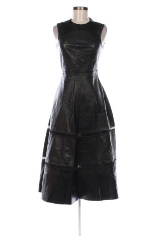 Δερμάτινο φόρεμα Karen Millen, Μέγεθος S, Χρώμα Μαύρο, Τιμή 87,04 €